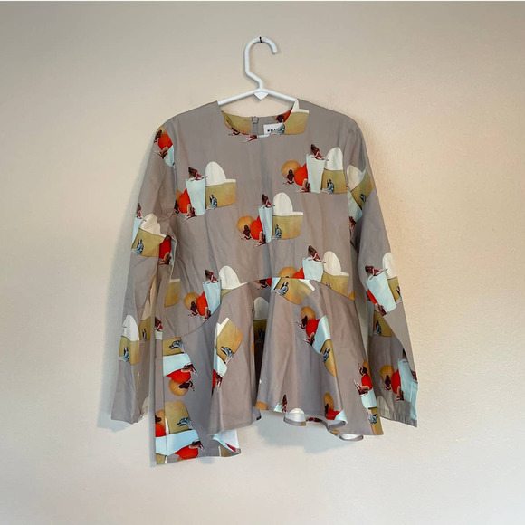 WOLF & RITA LUISA NO ELECTRICITY TOP - Size 10 - Picture 2 of 6